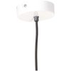 Hänglampa 25 W vit rund 28,5 cm E27 vidaXL ⌀28.5 cm – miniatyr 5