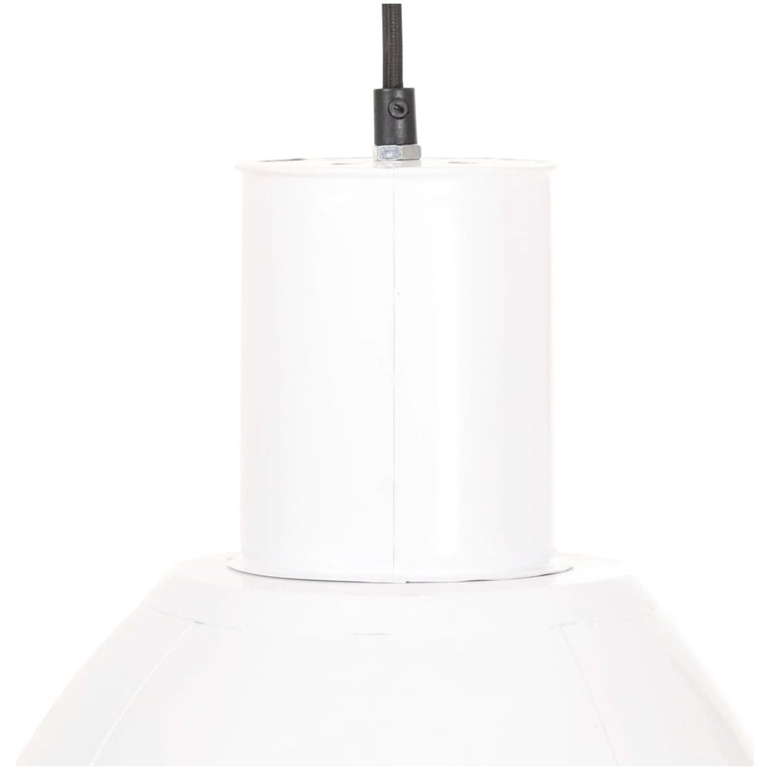 Hänglampa 25 W vit rund 28,5 cm E27 vidaXL ⌀28.5 cm – bild 6