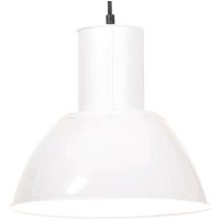 Hänglampa 25 W vit rund 28,5 cm E27 vidaXL