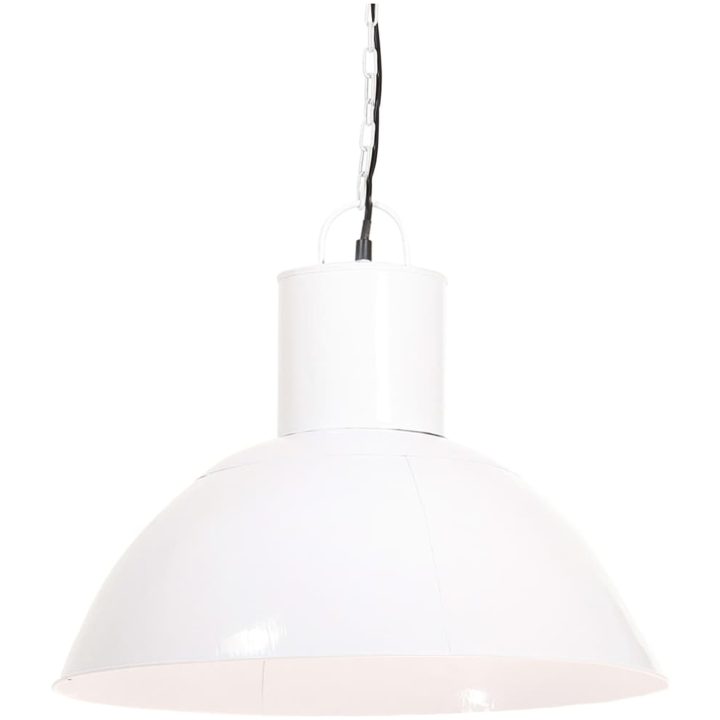 Hänglampa 25 W vit rund 48 cm E27 vidaXL ⌀48 cm – bild 2