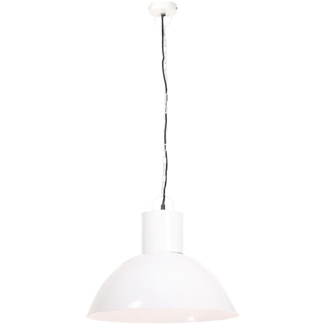 Hänglampa 25 W vit rund 48 cm E27 vidaXL ⌀48 cm – bild 3