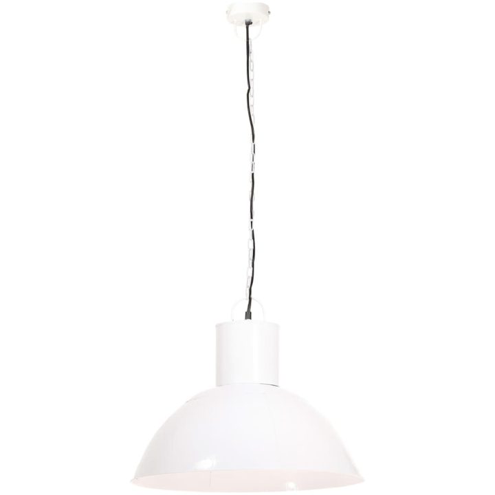 Hänglampa 25 W vit rund 48 cm E27 vidaXL ⌀48 cm – bild 3