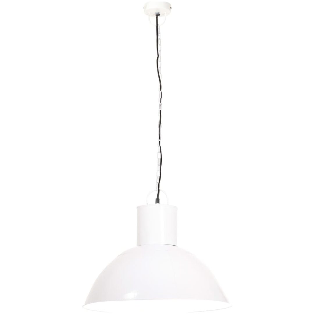Hänglampa 25 W vit rund 48 cm E27 vidaXL ⌀48 cm – bild 4