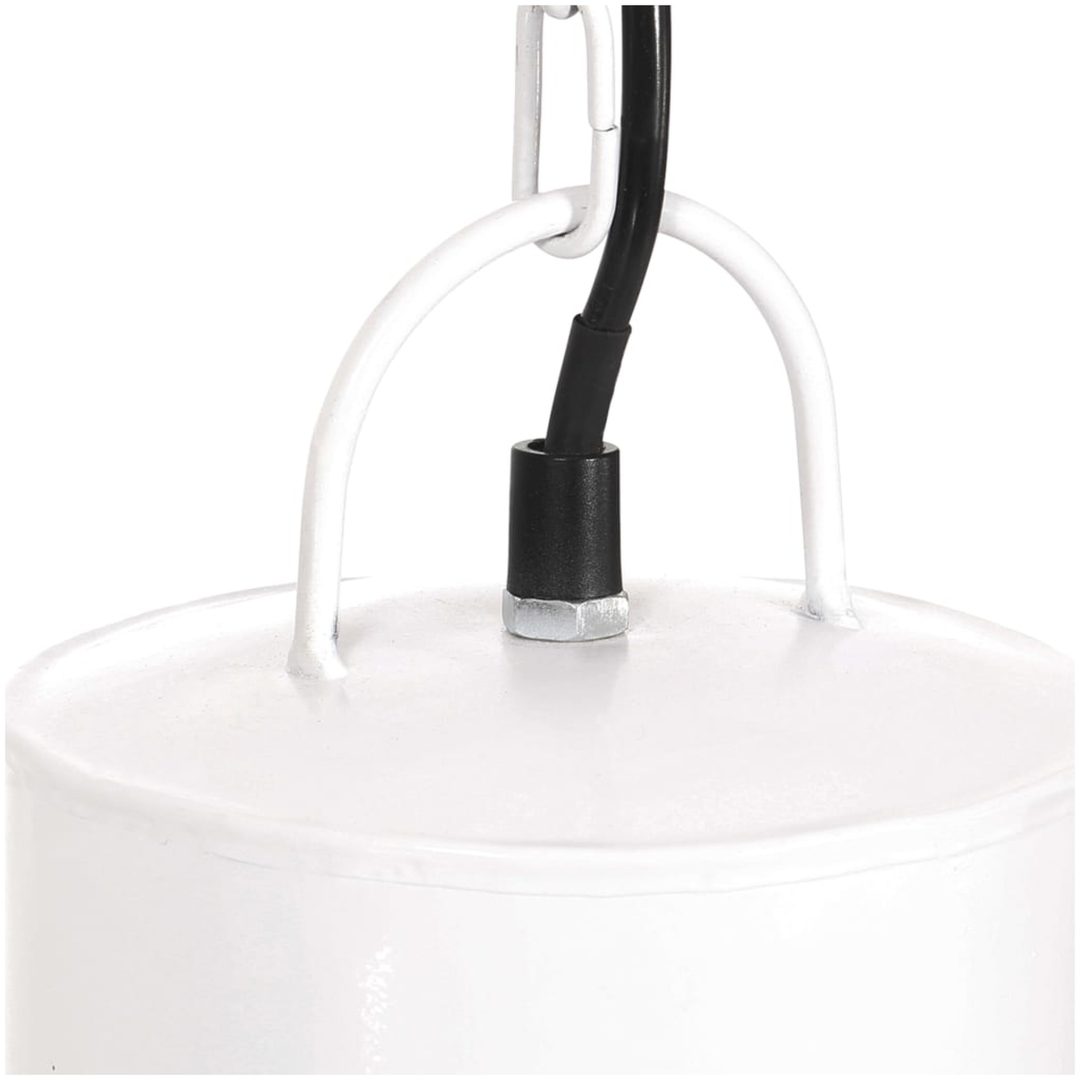 Hänglampa 25 W vit rund 48 cm E27 vidaXL ⌀48 cm – bild 6