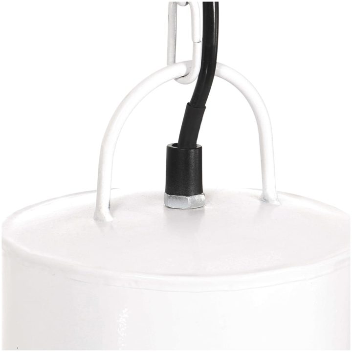 Hänglampa 25 W vit rund 48 cm E27 vidaXL ⌀48 cm – bild 6
