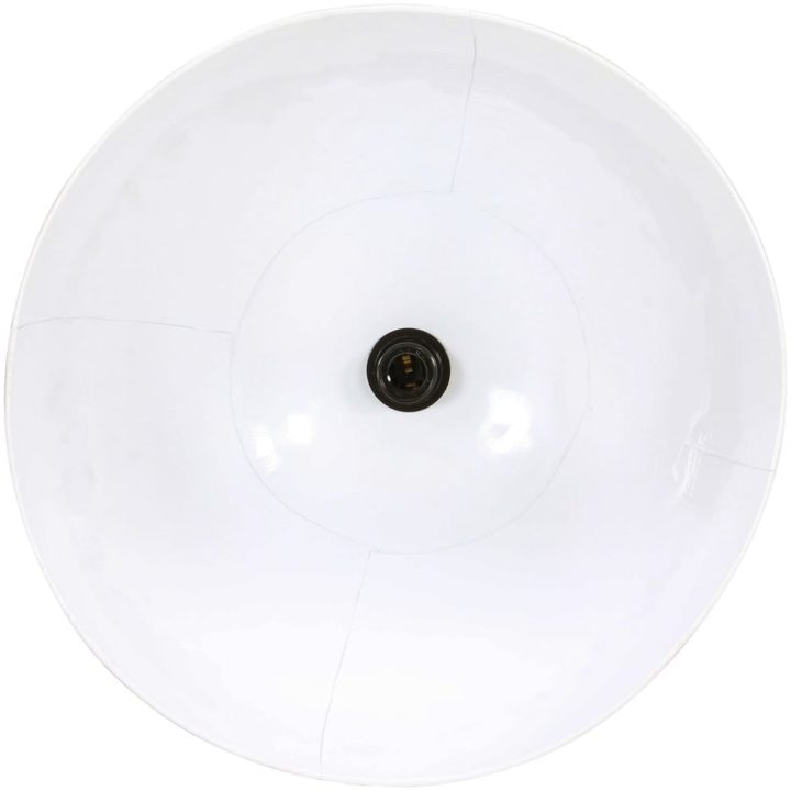 Hänglampa 25 W vit rund 48 cm E27 vidaXL ⌀48 cm – bild 7