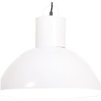 Hänglampa 25 W vit rund 48 cm E27 vidaXL