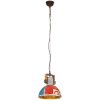 Hänglampa industriell 25 W flerfärgad rund 27 vidaXL ⌀30 cm – miniatyr 4