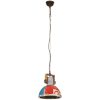 Hänglampa industriell 25 W flerfärgad rund 27 vidaXL ⌀30 cm – miniatyr 5