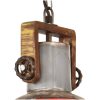 Hänglampa industriell 25 W flerfärgad rund 27 vidaXL ⌀30 cm – miniatyr 8