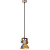 Hänglampa industriell 25 W flerfärgad rund E27 vidaXL ⌀19 cm – miniatyr 5