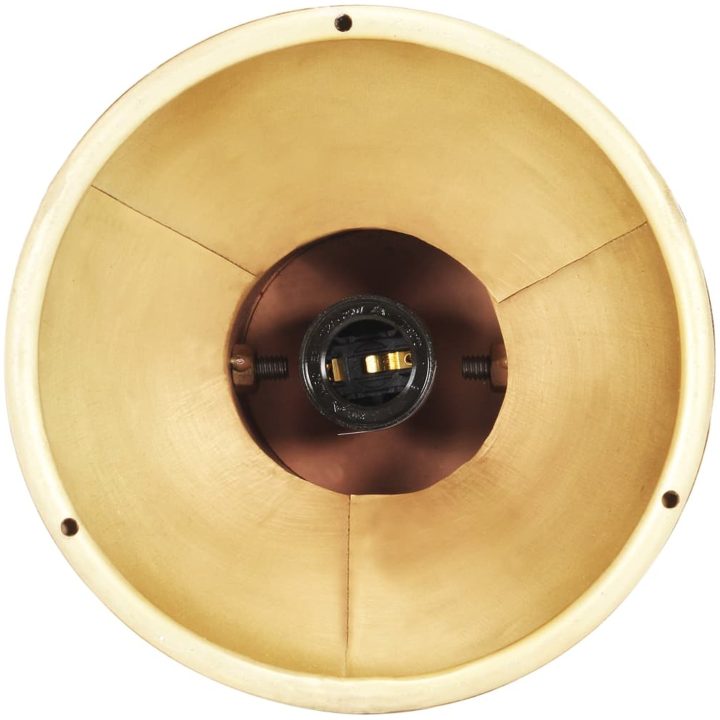 Hänglampa industriell 25 W mässing rund 19 cm E27 vidaXL ⌀19 cm – bild 8