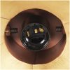 Hänglampa industriell 25 W mässing rund 19 cm E27 vidaXL ⌀19 cm – miniatyr 9