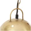 Hänglampa industriell 25 W mässing rund 32 cm E27 vidaXL ⌀32 cm – miniatyr 7