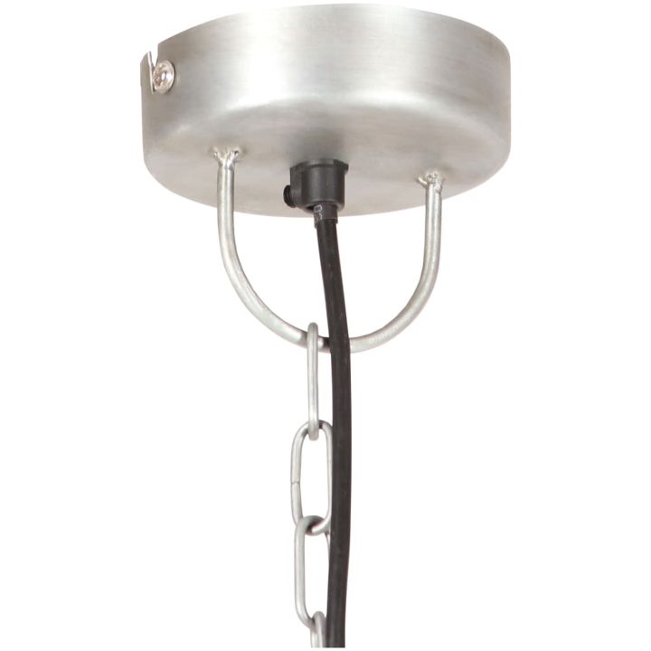 Hänglampa industriell 25 W silver rund 30 cm E27 vidaXL ⌀30 cm – bild 7