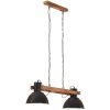 Hänglampa industriell 25 W svart 109 cm E27 vidaXL – miniatyr 2