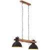 Hänglampa industriell 25 W svart 109 cm E27 vidaXL – miniatyr 1