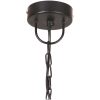 Hänglampa industriell 25 W svart rund 30 cm E27 vidaXL ⌀30 cm – miniatyr 7
