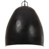 Hänglampa industriell 25 W svart rund 42 cm E27 vidaXL ⌀42 cm – miniatyr 2