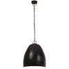Hänglampa industriell 25 W svart rund 42 cm E27 vidaXL ⌀42 cm – miniatyr 3