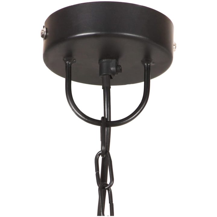 Hänglampa industriell 25 W svart rund 42 cm E27 vidaXL ⌀42 cm – bild 6