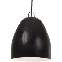 Hänglampa industriell 25 W svart rund 42 cm E27 vidaXL