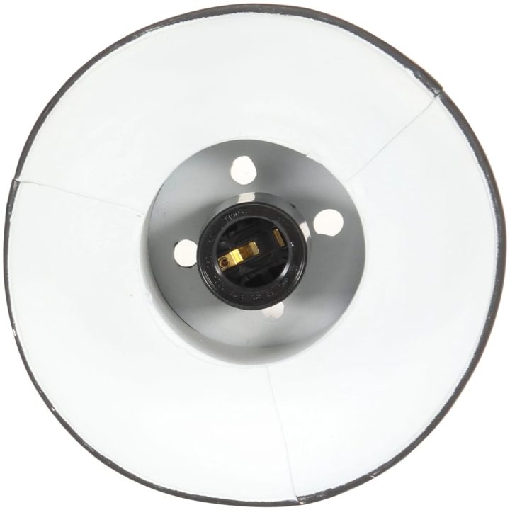 Hänglampa industriell 25 W svart rund E27 vidaXL ⌀17 cm – bild 7