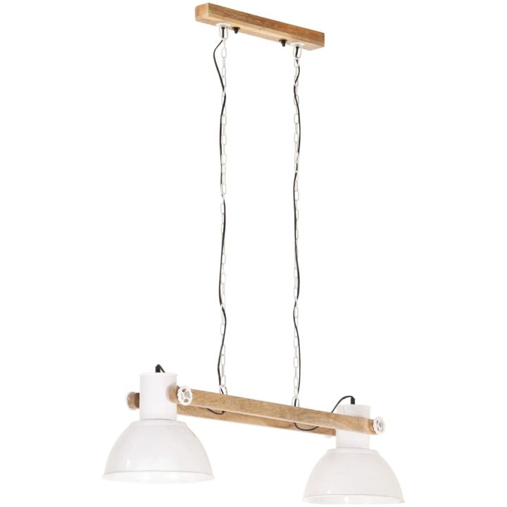 Hänglampa industriell 25 W vit 109 cm E27 vidaXL – bild 2