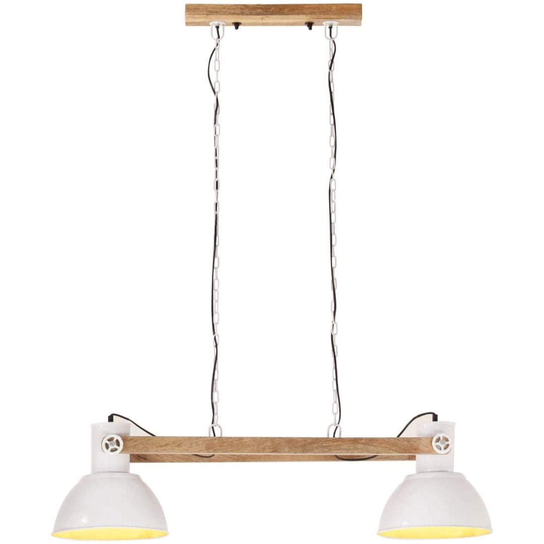 Hänglampa industriell 25 W vit 109 cm E27 vidaXL – bild 3