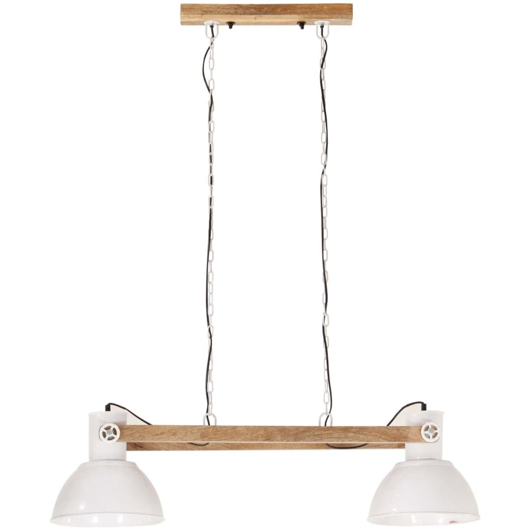 Hänglampa industriell 25 W vit 109 cm E27 vidaXL – bild 4