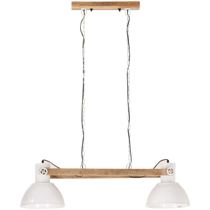 Hänglampa industriell 25 W vit 109 cm E27 vidaXL – bild 4