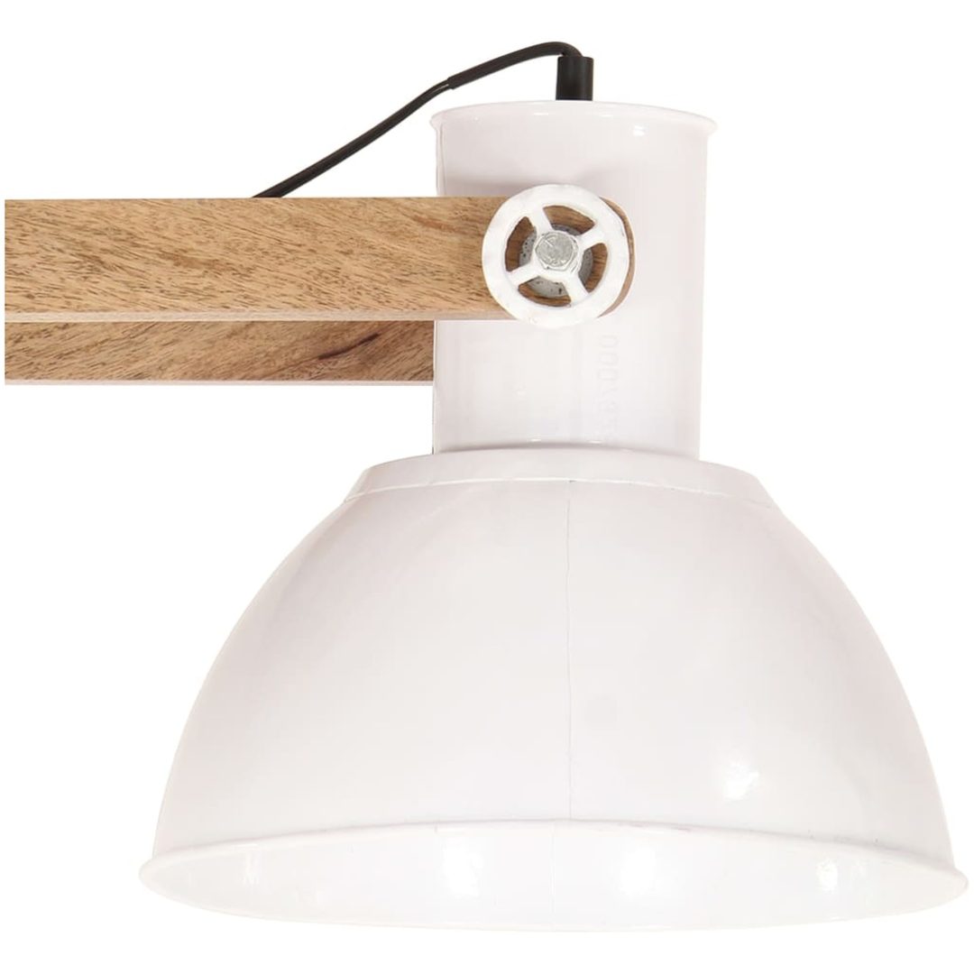Hänglampa industriell 25 W vit 109 cm E27 vidaXL – bild 7