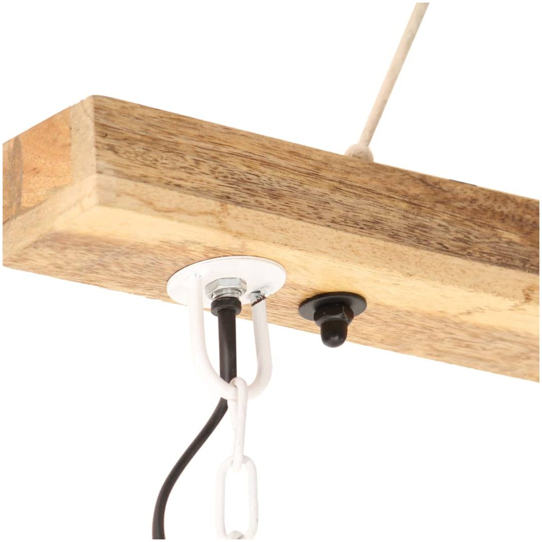 Hänglampa industriell 25 W vit 109 cm E27 vidaXL – bild 8