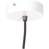 Hänglampa industriell 25 W vit rund E27 vidaXL ⌀19 cm – miniatyr 7