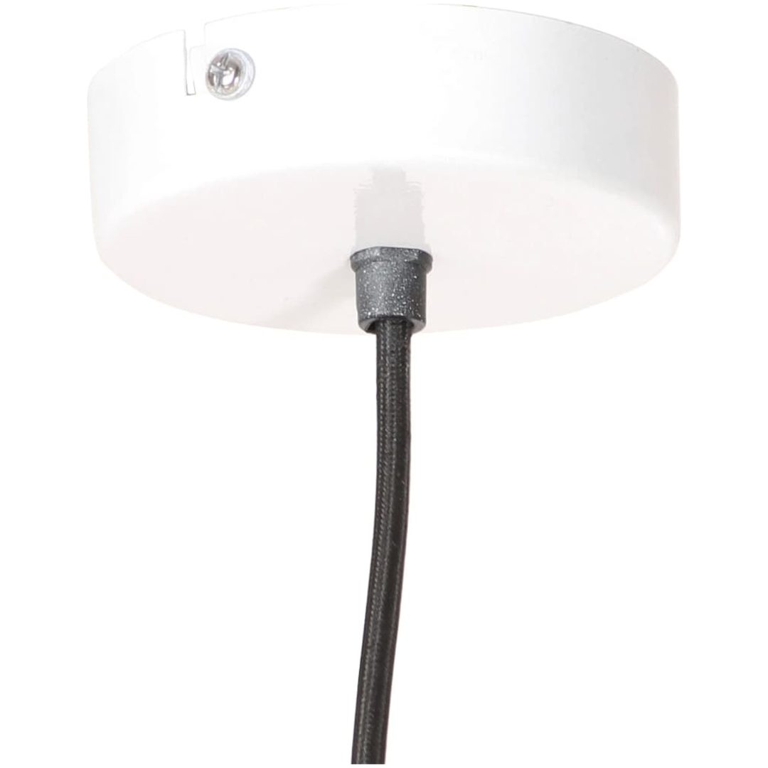 Hänglampa industriell 25 W vit rund E27 vidaXL ⌀19 cm – bild 7
