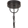 Hänglampa industriell vintage 25 W flerfärgad rund 31 cm E27 vidaXL Φ 31 cm – miniatyr 4