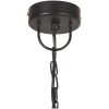 Hänglampa industriell vintage 25 W flerfärgad rund 41 cm E27 vidaXL Φ 41 cm – miniatyr 6