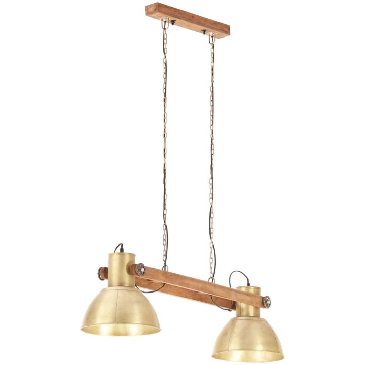 Hänglampa industriell vintage 25 W mässing 109 cm E27 vidaXL – bild 2