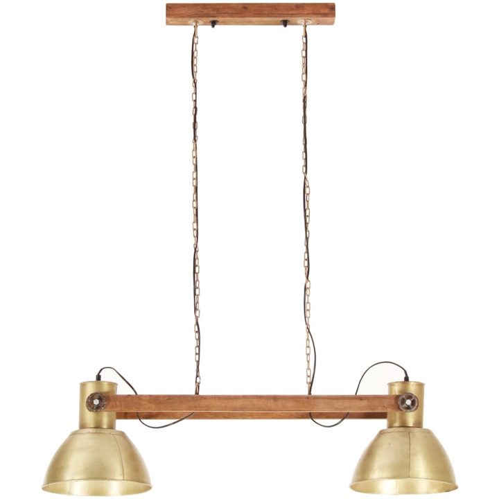 Hänglampa industriell vintage 25 W mässing 109 cm E27 vidaXL – bild 4