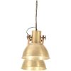 Hänglampa industriell vintage 25 W mässing 109 cm E27 vidaXL – miniatyr 6