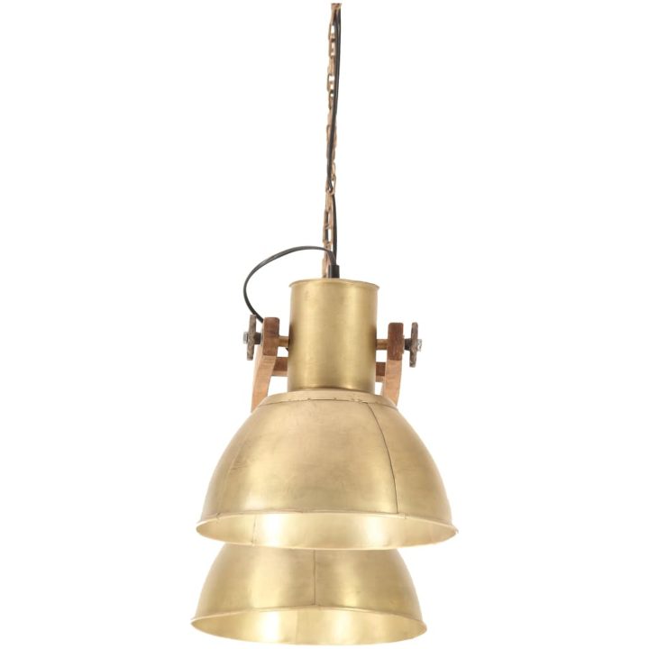 Hänglampa industriell vintage 25 W mässing 109 cm E27 vidaXL – bild 6