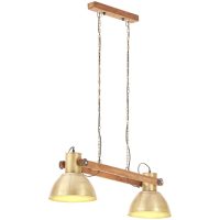 Hänglampa industriell vintage 25 W mässing 109 cm E27 vidaXL