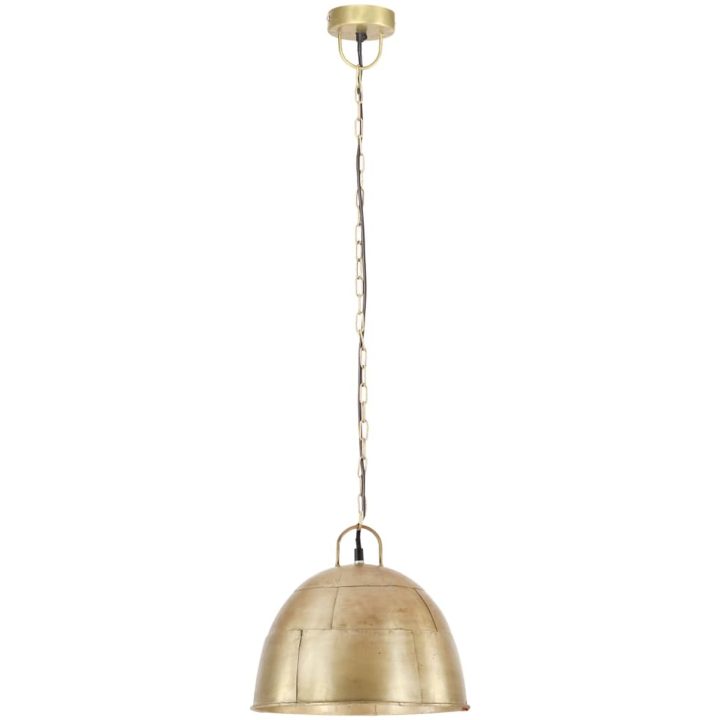 Hänglampa industriell vintage 25 W mässing rund 31 cm E27 vidaXL Φ 31 cm – bild 3