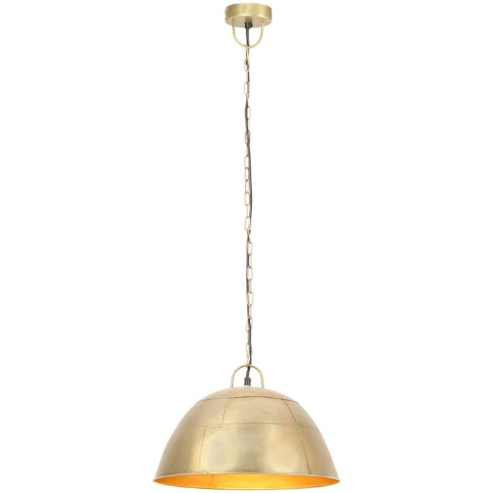 Hänglampa industriell vintage 25 W mässing rund 41 cm E27 vidaXL Φ 41 cm – bild 3