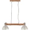 Hänglampa industriell vintage 25 W silver 109 cm E27 vidaXL – miniatyr 3