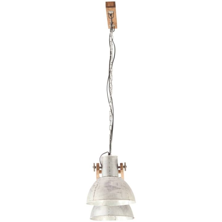 Hänglampa industriell vintage 25 W silver 109 cm E27 vidaXL – bild 4