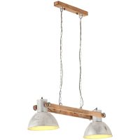 Hänglampa industriell vintage 25 W silver 109 cm E27 vidaXL