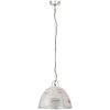 Hänglampa industriell vintage 25 W silver rund 31 cm E27 vidaXL Φ 31 cm – miniatyr 3