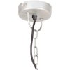 Hänglampa industriell vintage 25 W silver rund 31 cm E27 vidaXL Φ 31 cm – miniatyr 4