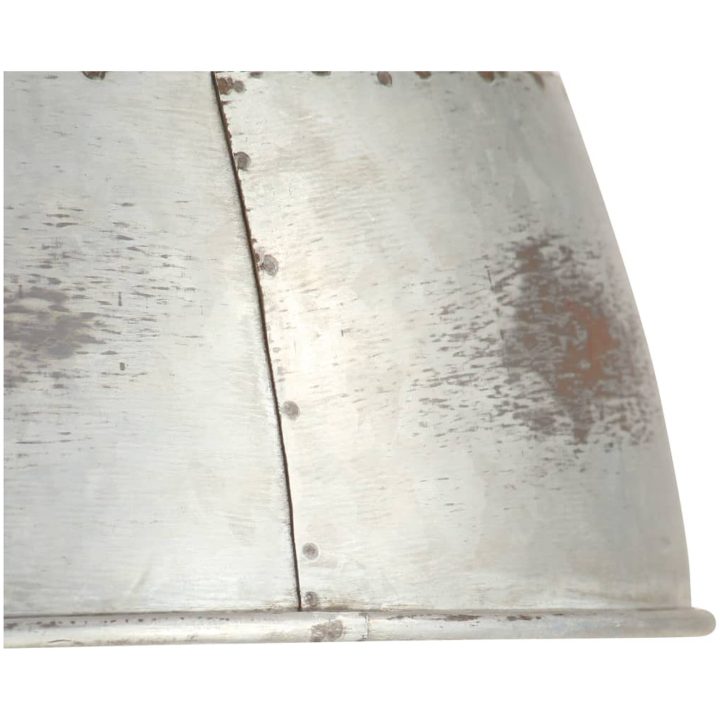 Hänglampa industriell vintage 25 W silver rund 31 cm E27 vidaXL Φ 31 cm – bild 6